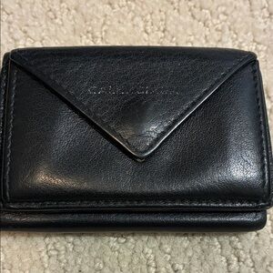 Balenciaga Paper Mini Trifold Wallet made of leather 👝